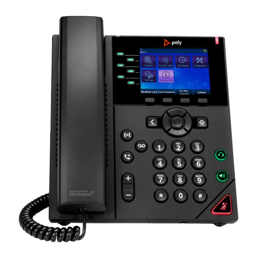 Poly VVX350 Manual