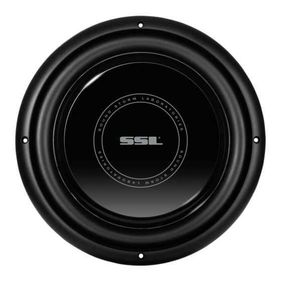 Sound Storm SLP10 User Manual