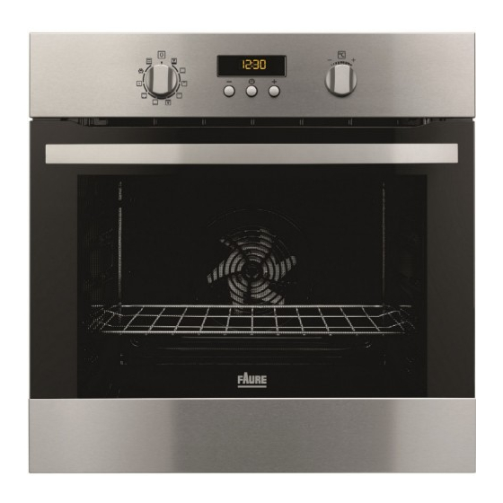 FAURE FFQ27908 User Manual