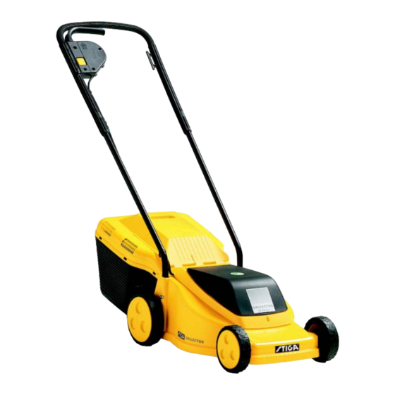 Stiga COLLECTOR 33 ELECTRIC 12-4301-22 Specifications