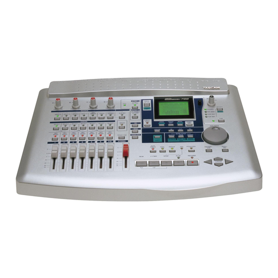 Tascam 788 Brief Manual