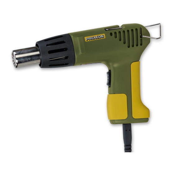 Proxxon MH 550 Manual