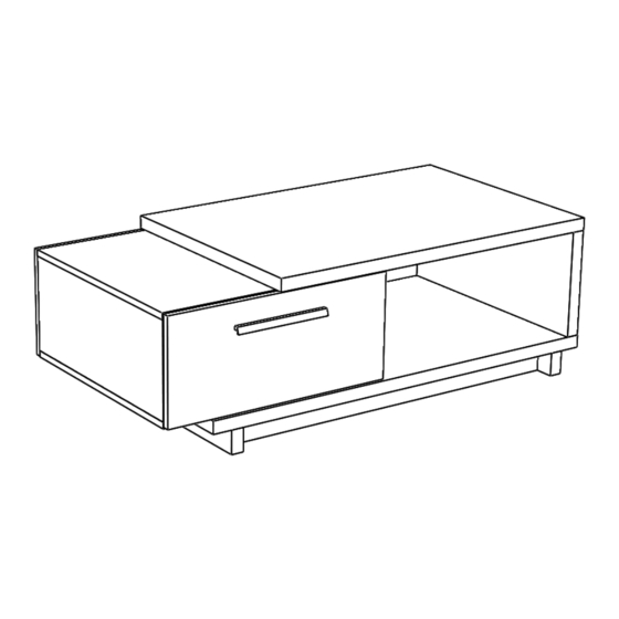 Arthauss Furniture INES LAWA120 Assembly Instruction Manual