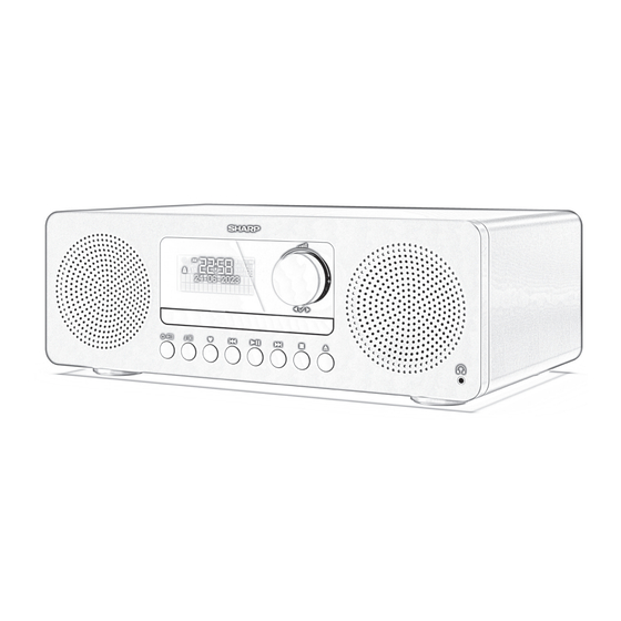 Sharp XL-B720DBK User Manual