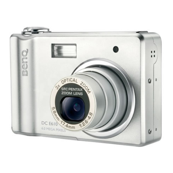 BenQ DC E610 User Manual