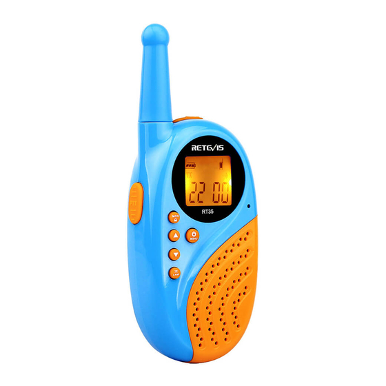 Retevis RT35 User Manual