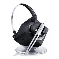 Sennheiser DECT Comfort calls DW Office Quick Manual