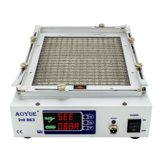 aoyue Int863 Instruction Manual