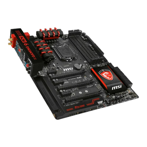 MSI Z97U GAMING 9 ACK Instruction Manual