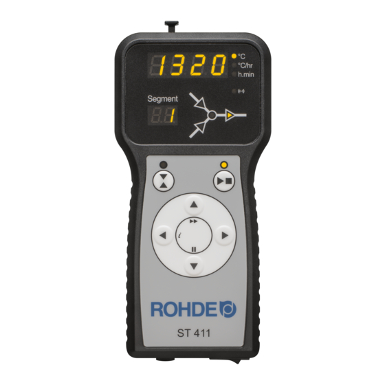 Rohde ST 410 Instruction Manual