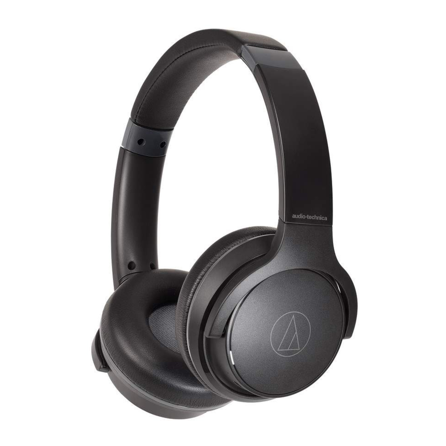 Audio-Techica ATH-S220BT - Wireless Headphones Manual