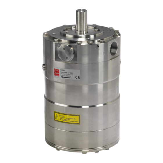 Danfoss APP S 11 Series Installation, Operation And Maintenance Manual