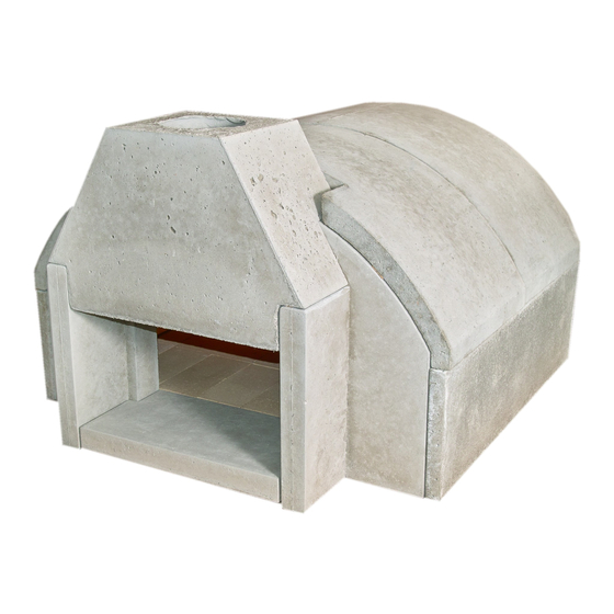 User Manuals: Fogazzo 755 Wood Fired Oven
