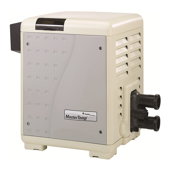 Pentair MASTERTEMP Installation Instructions Manual