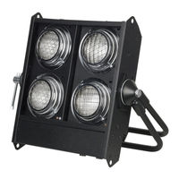 SHOWTEC Stage Blinder 4 DMX Black Manual