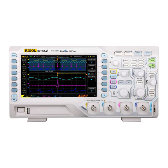 Rigol DS1000Z Series Quick Manual