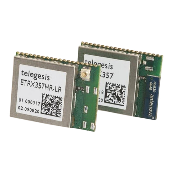 Telegesis ETRX357-LR Command Manual