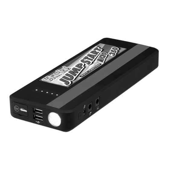 User Manuals: Clarke JSM350 Jumpstart Power Pack