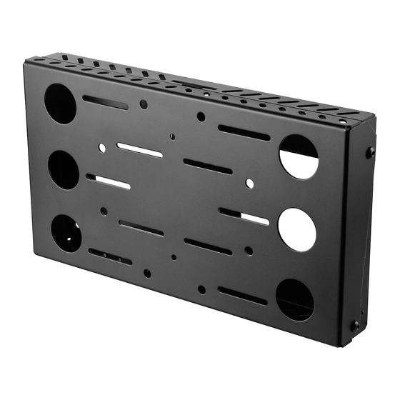 peerless-AV DS509 Installation And Assembly Manual