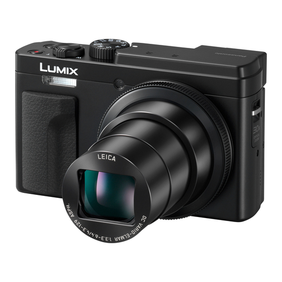 Panasonic Lumix DC-TZ97 Operating Instructions Manual