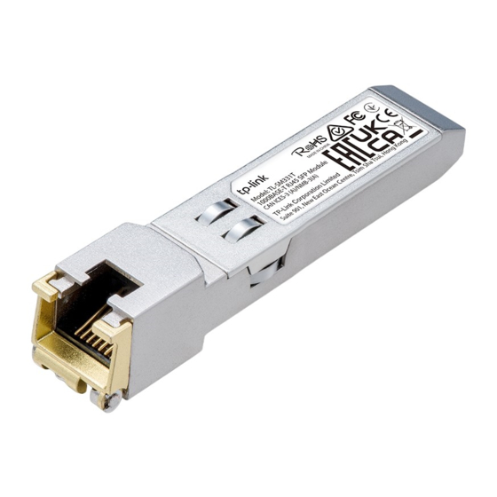 TP-Link TL-SM331T Installation Manual