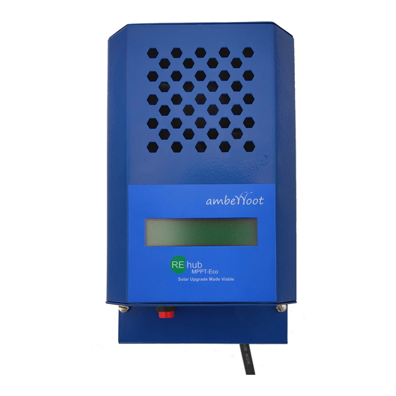 amberroot Rehub MPPT Eco-12 Manuals