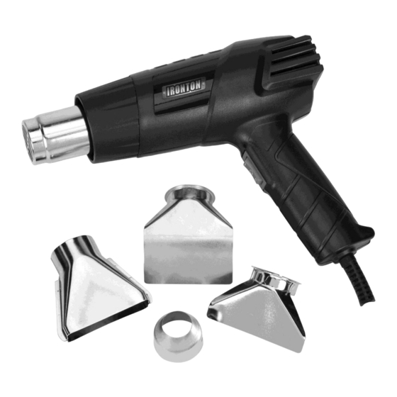 Ironton 61581 Owner's Manual