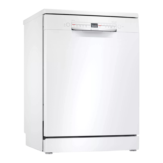 Bosch SGS4HTW47E User Manual