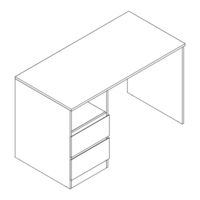 fantastic furniture Cody Desk Student 2 Drawer Manual