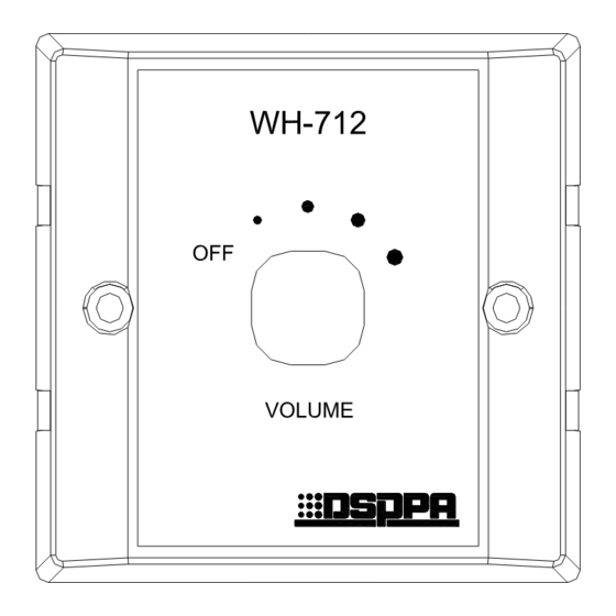 DSPPA WH-706 USER MANUAL Pdf Download | ManualsLib