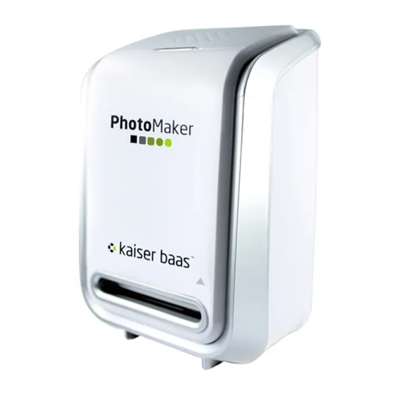 Kaiser Baas Photo Maker User Manual