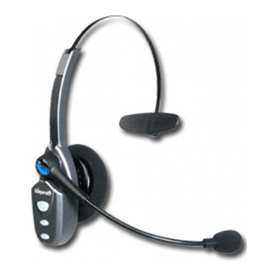 VXI BlueParrott B10 Bluetooth Headset Manuals