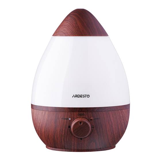 ARDESTO USHBFX1-2300-DARK-WOOD Instruction Manual