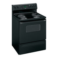 Hotpoint RB526HCC - 30 Inch Electric Range Specifications