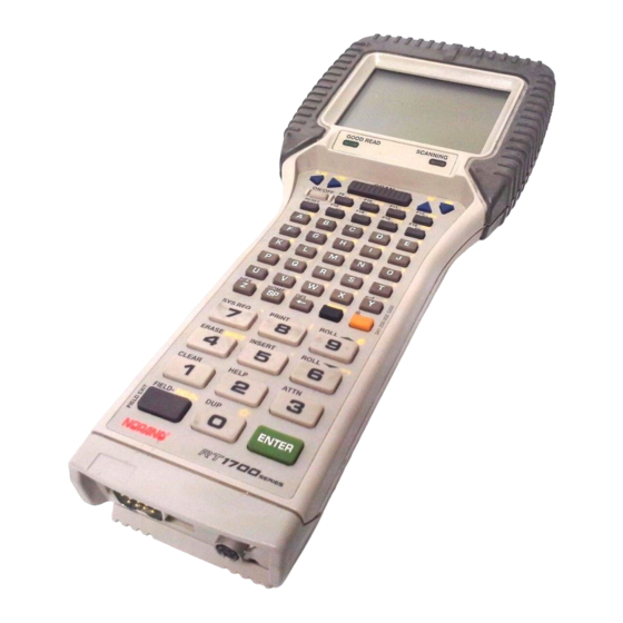 Intermec 1700 User Manual
