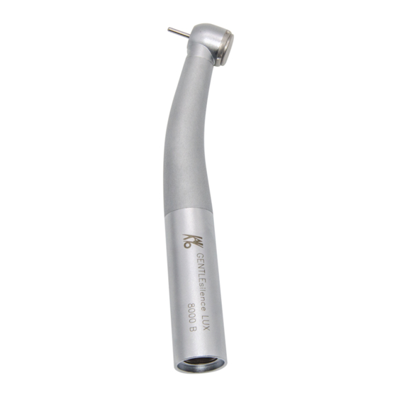 KaVo GENTLEsilence LUX 8000B Instructions For Use Manual