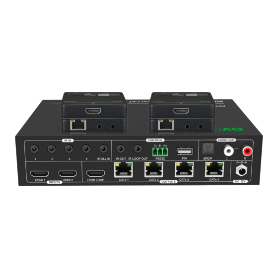 AVGear AVG-UDA24-HD70 User Manual