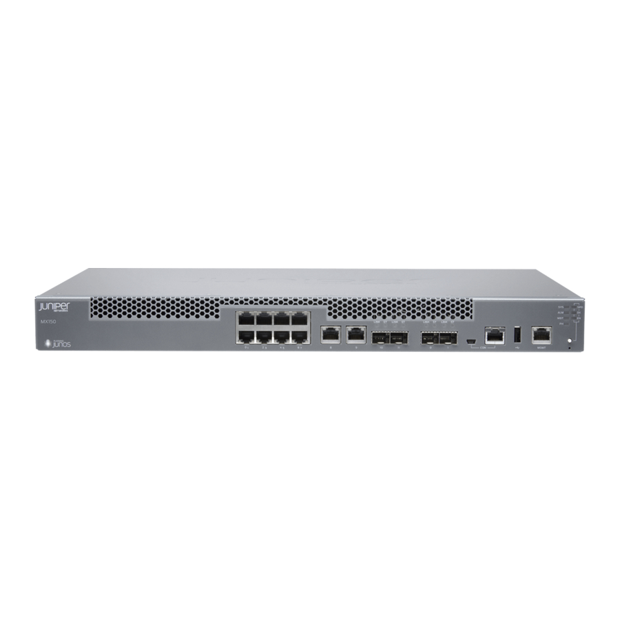 Juniper MX150 Hardware Manual