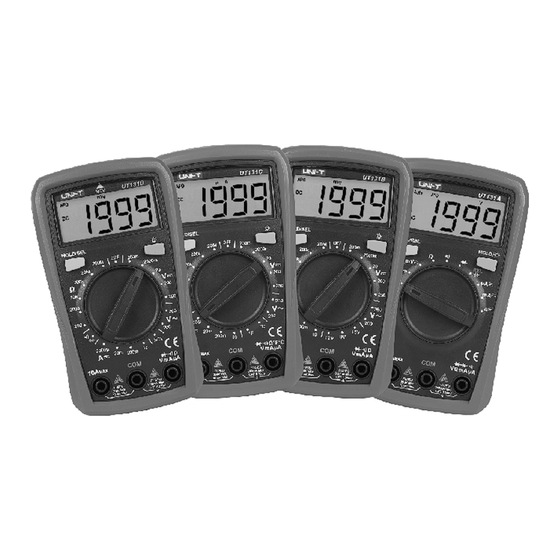 UNI-T UT131B User Manual