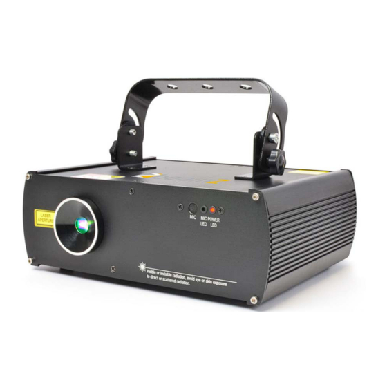 Beamz LS3DRGB Laser RGB 3D Instruction Manual