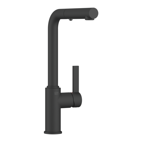 Dornbracht 33 845 110 Series Installation Instructions Manual