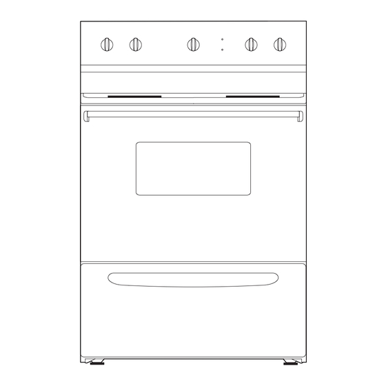 White-Westinghouse WWGF3002KW - 30 Inch Gas Range Manuals