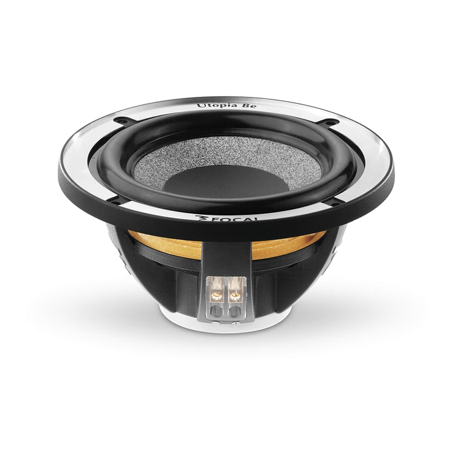 Focal Utopia Be 13 WS Be Specification Sheet