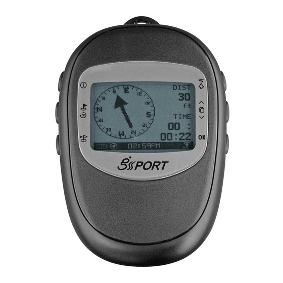 Globalsat GH-561 GPS Trek Pro Quick Start Manual