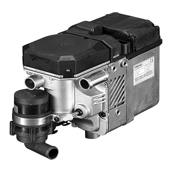 Webasto Thermo Top P Installation Instructions Manual