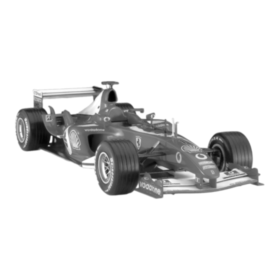 REVELL Ferrari F2003-GA Assembly Instructions Manual