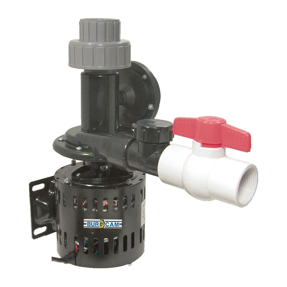 Burcam 300514W Installation Instructions Manual