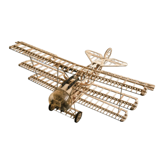 HobbyKing Fokker Dr.I Instruction Manual