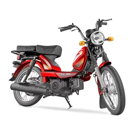 TVS XL100 Manual