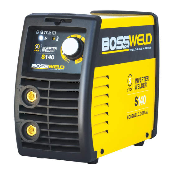 BossWeld S140 Manual